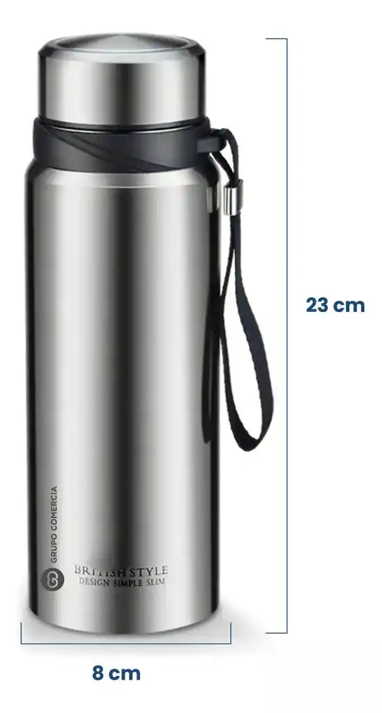 Termo Acero Inoxidable 304 Frio Caliente 650 Ml Viajero