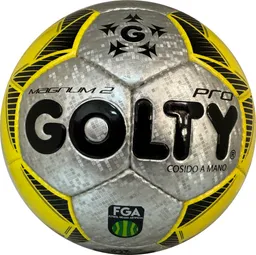 Balón De Fútbol Sala Golty Profesional Magnum 2 Fga / Amarillo