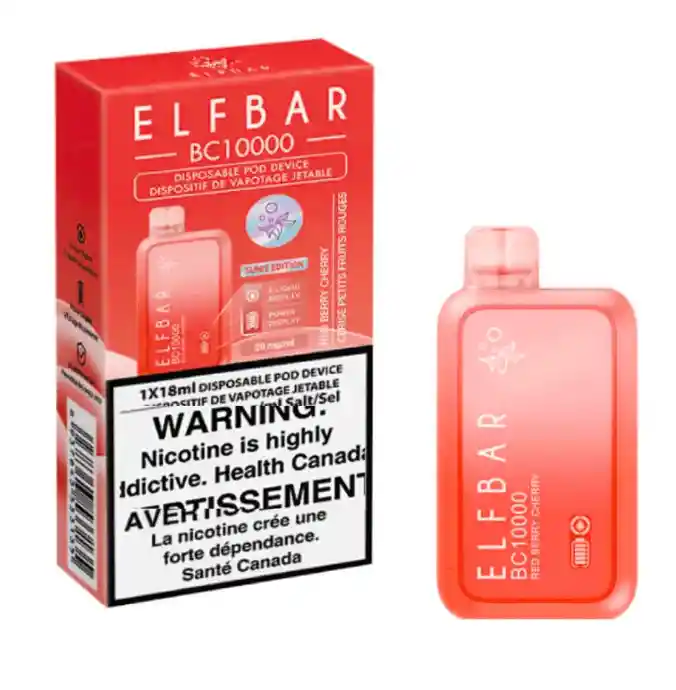 Vape Elfbar Red Berry Cherry 10.000 Puffs