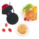 Mini Wafflera Rápida Y Antiadherente
