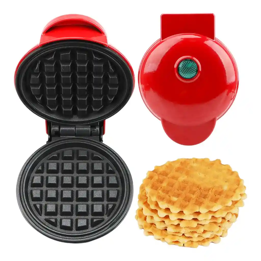 Mini Wafflera Rápida Y Antiadherente