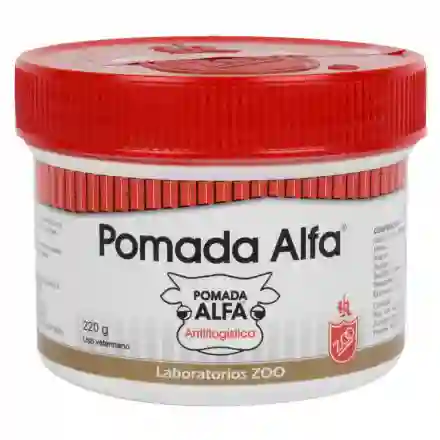 Pomada Alfa Para Mascotas 220gr Crema Alfa 220gr Alfa Pomada Analgesica,antiinflamatoria