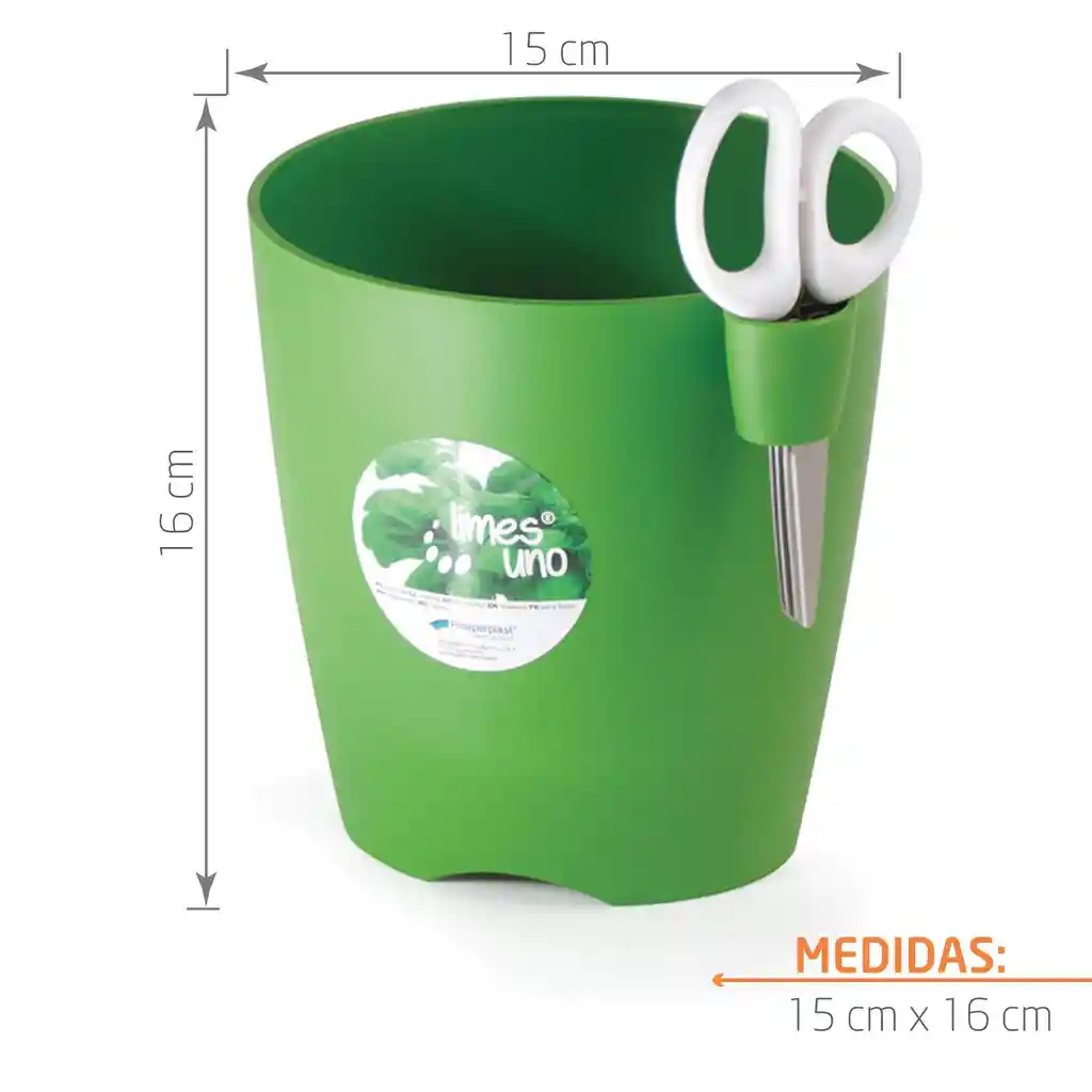 Matera Limes Uno 16 Cm Verde Oliva