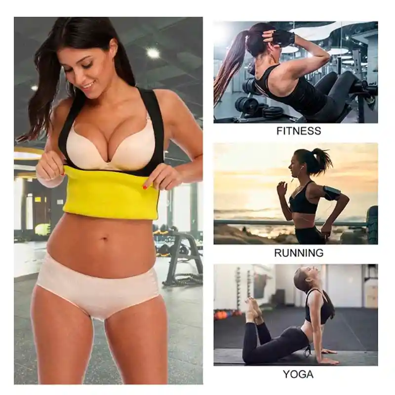 Faja Reductora Térmica Senos Libres Chaleco S