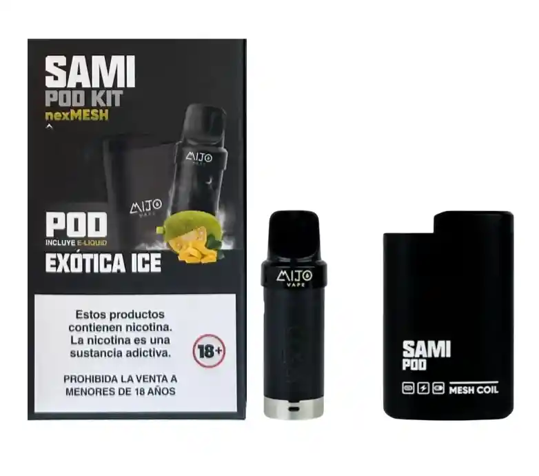 Mijo Vape Sami Pod Kit Exotica Ice 3500 Puffs