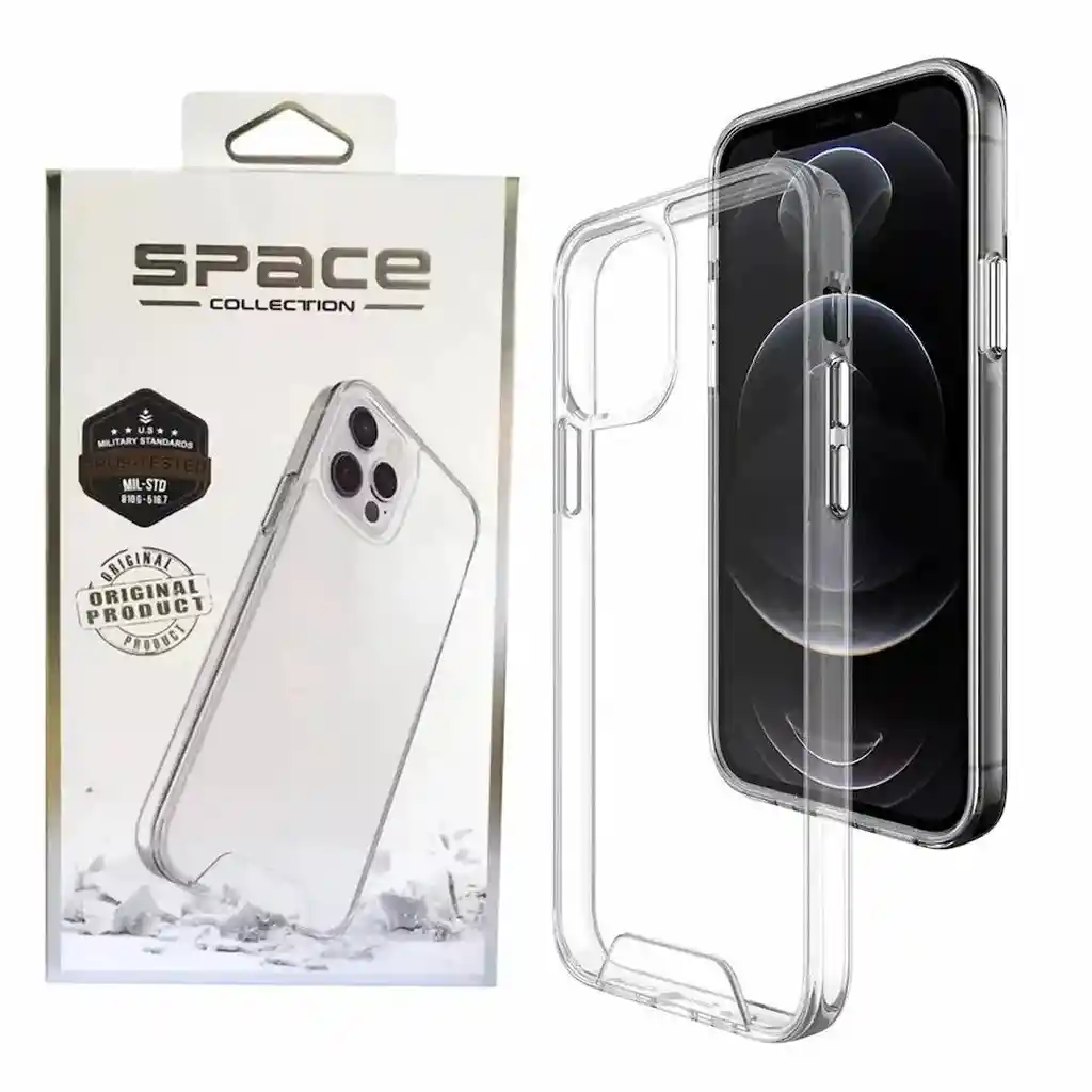 Case Space Transparente Iphone 12 Pro Max/ 13 Pro Max