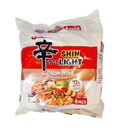 Noodle Soup Shin Ligth 4 Pack 388 G