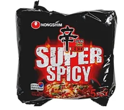 Super Spicy Shin Red 5 Pack 600 G