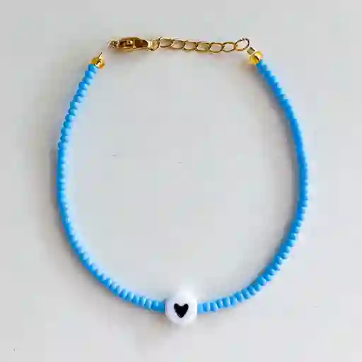 Pulsera Love Yourself First - Azul Claro