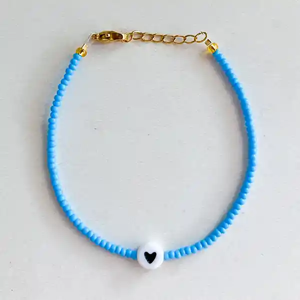 Pulsera Love Yourself First - Azul Claro