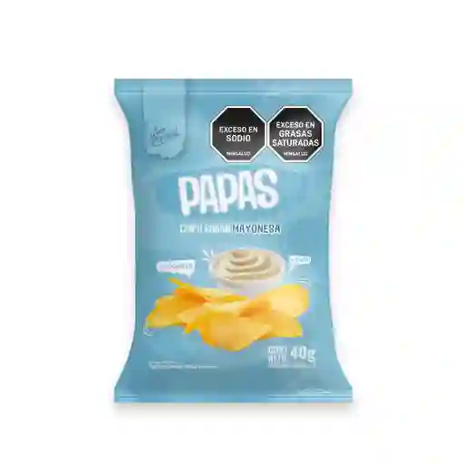 Papas Chips Sabor A Mayonesa