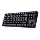 Teclado Redragon Kumara K552-kr-sp Black Spanish Rainbow