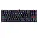 Teclado Redragon Kumara K552-kr-sp Black Spanish Rainbow