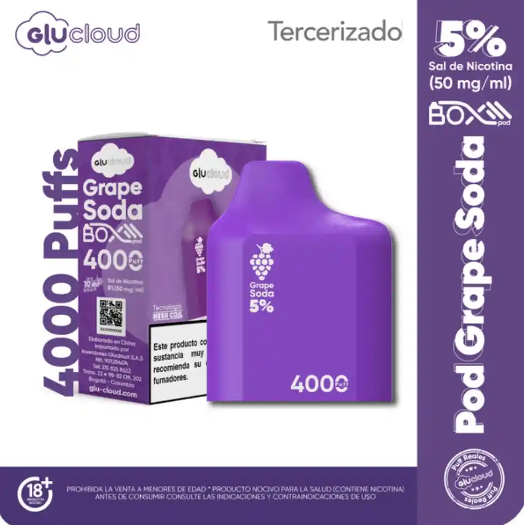 Glugrape Soda Box Pod