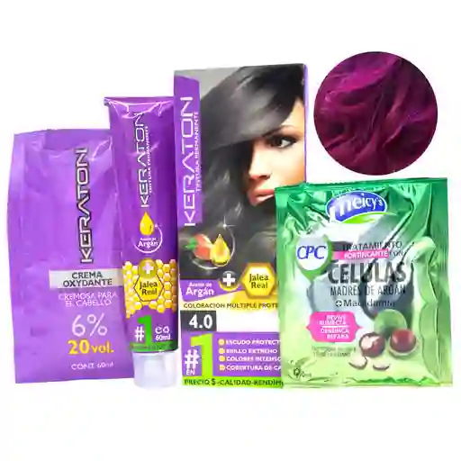 Keraton Tinte Violeta Profundo N.9.998 X 60gr