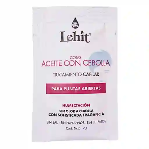 Lehit Aceite De Cebolla X 12gr