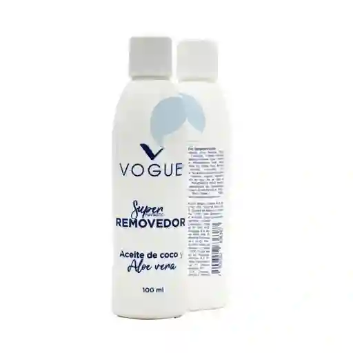 Vogue Removedor Esmalte Aceite Coco - Aloe Vera X 100ml