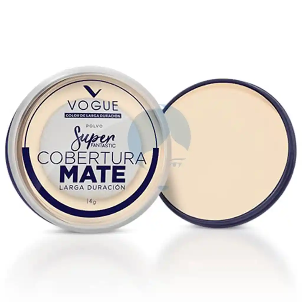 Vogue Polvo Compacto Super Mate Porcelana X 14gr