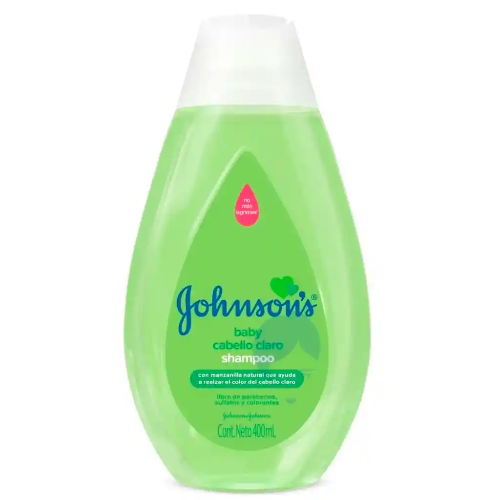 Johnsons Baby Shampoo Cabello Claro X 400 Ml N.p