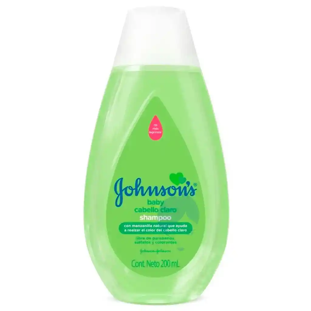 Johnsons Baby Shampoo Cabello Claro X 200 Ml N.p