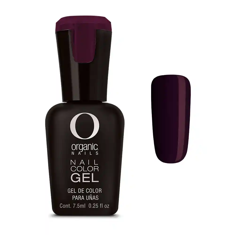 Organic Nail Esmalte Color Gel Mulberry 125 X 7.5ml