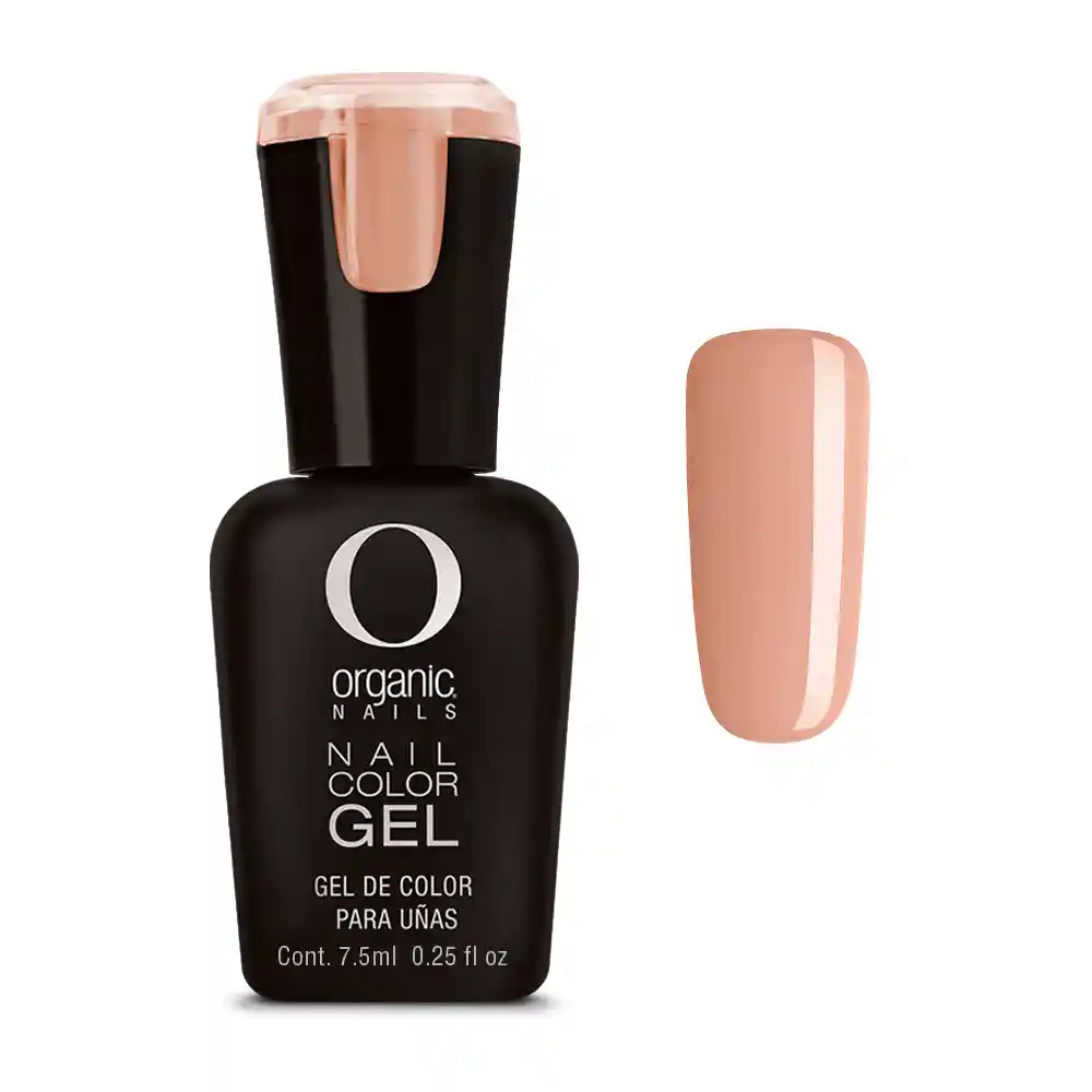 Organic Nail Esmalte Color Gel Creamy Rose 117 X 7.5ml