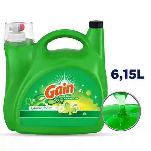 Gain Original Detergente Líquido 6.15 L