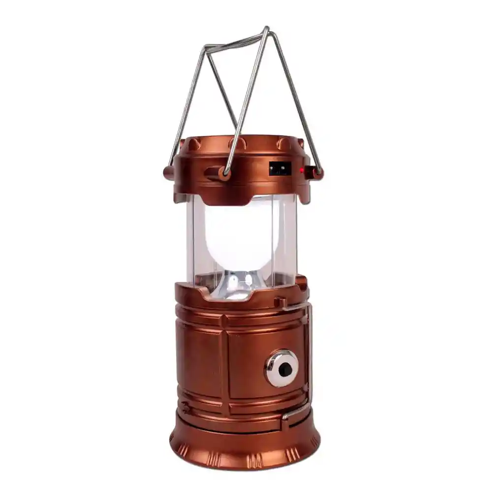 Lámpara Linterna Recargable De 6 Watts Para Camping
