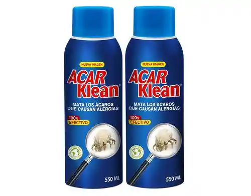 Acar Klean Antiácaros 2 Unidades / 550 Ml