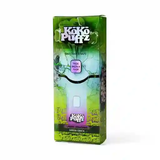 Koko Puffz Green Crack Sativa 3 Ml
