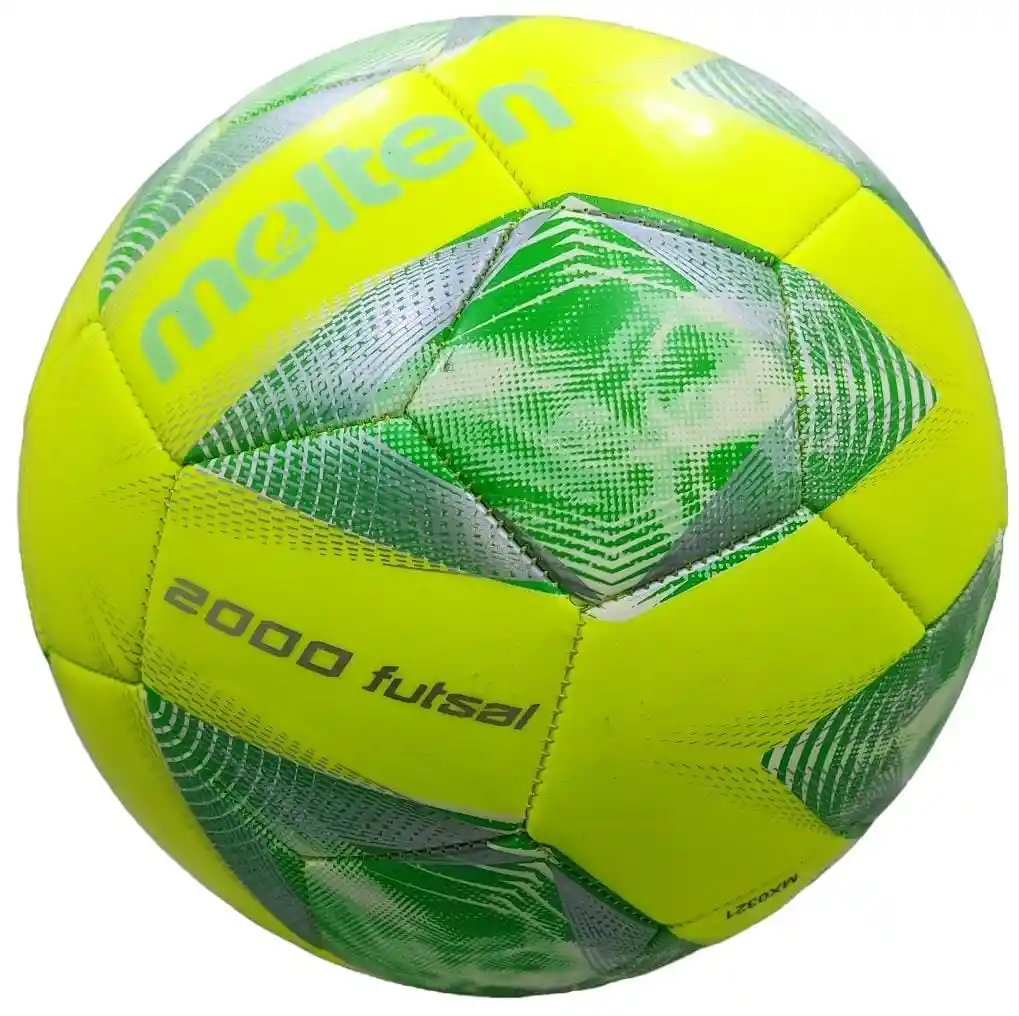 Balón De Fútbol Sala Molten Vantaggio Cosido A Maquina/ Verde Limón