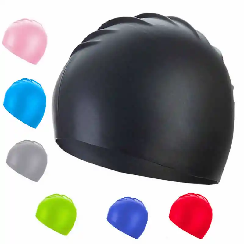 Gorro Natación Buceo Piscina Silicona Entrenamiento Deporte