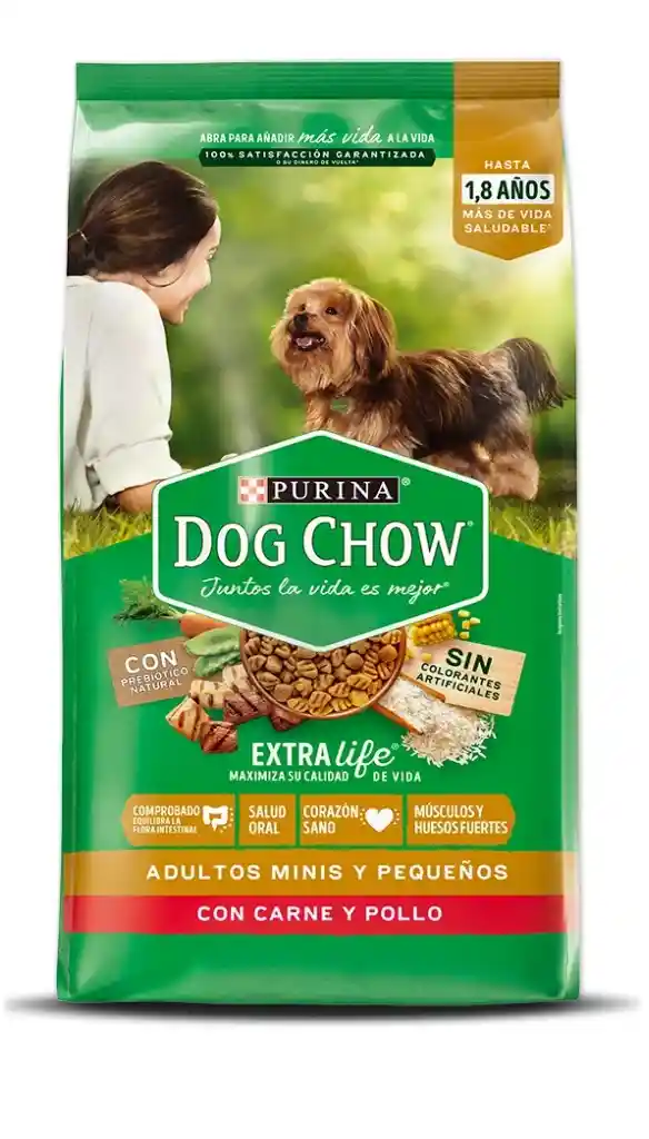 Dog Chow Adultos Razas Pequeñas X 8 Kilos