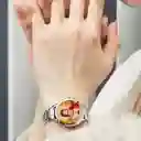 Reloj Jesus Sagrado Corazon Acero Dama + Estuche