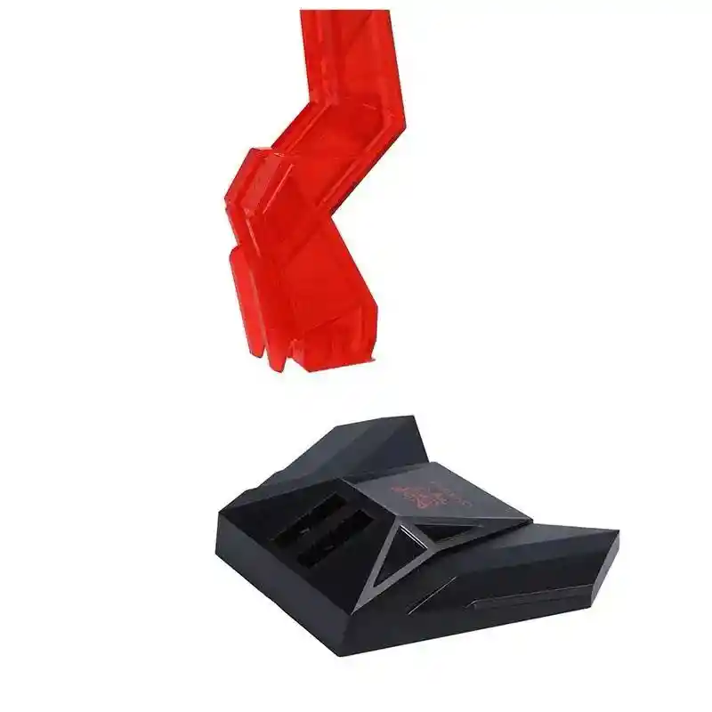 Soporte Antideslizante Base Gamer Color Roja Para Audífonos