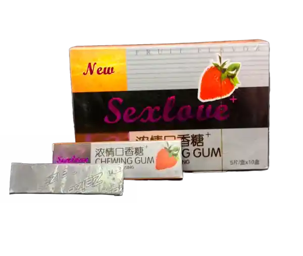 Chicles Estimulantes X5 Unidades