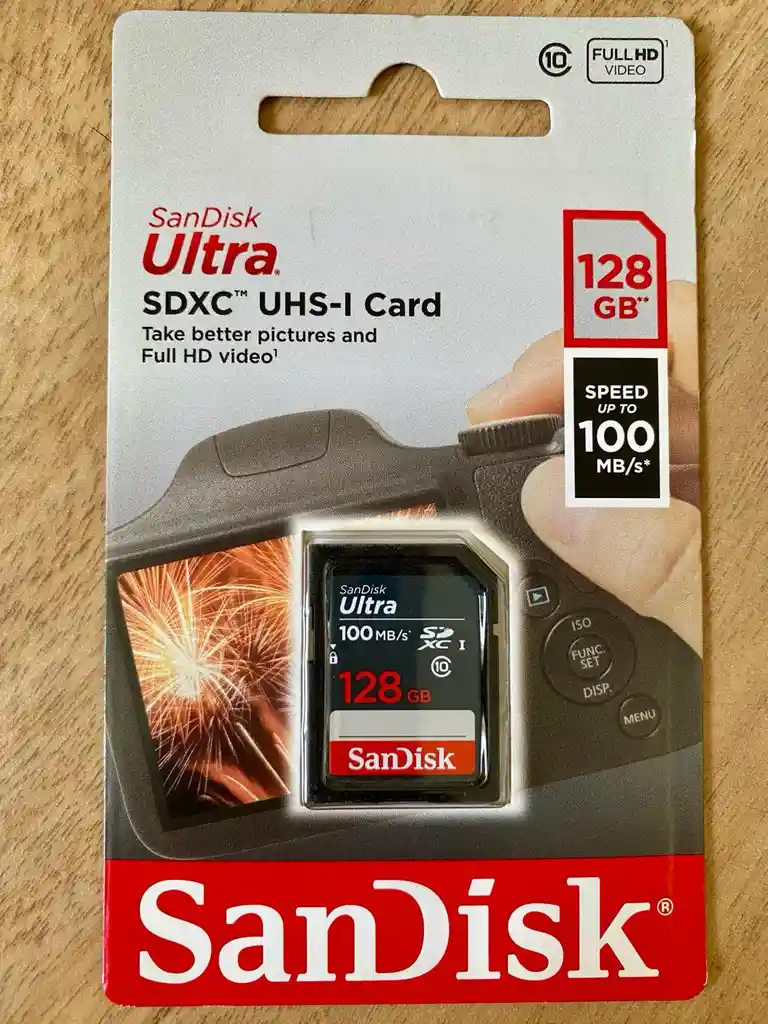Memoria Sd 128gb Sandisk Ultra Sdxc Uhs-i Card / Memoria Sd 128gb