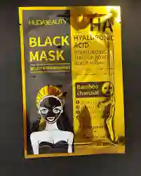 Mascarilla Huda Beauty Black Mask Hyaluronic Aci Dorada 30g