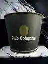 Balde Cubeta Redonda Hielera Tobo Cerveza Club Colombia 1a