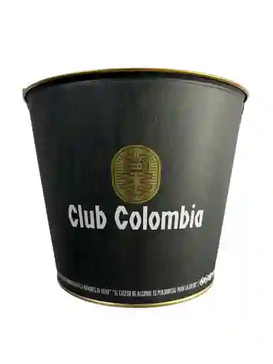 Balde Cubeta Redonda Hielera Tobo Cerveza Club Colombia 1a