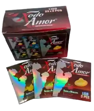 Condones Todo Amor X3 Unidades