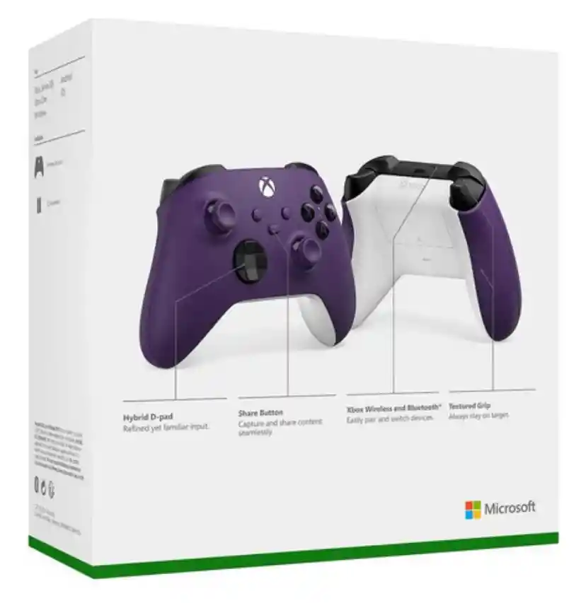 Control Inalámbrico Microsoft Xbox Series X S Astral Purple, Morado