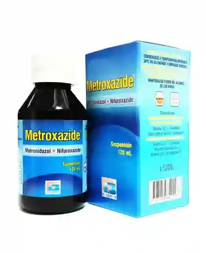 Metroxazide Susp 120mil (metronidazol+nifuroxazide)