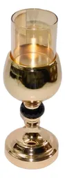 Candelabro Decpración Veladora Cirio Velones Vela 31 Cm Luz Led