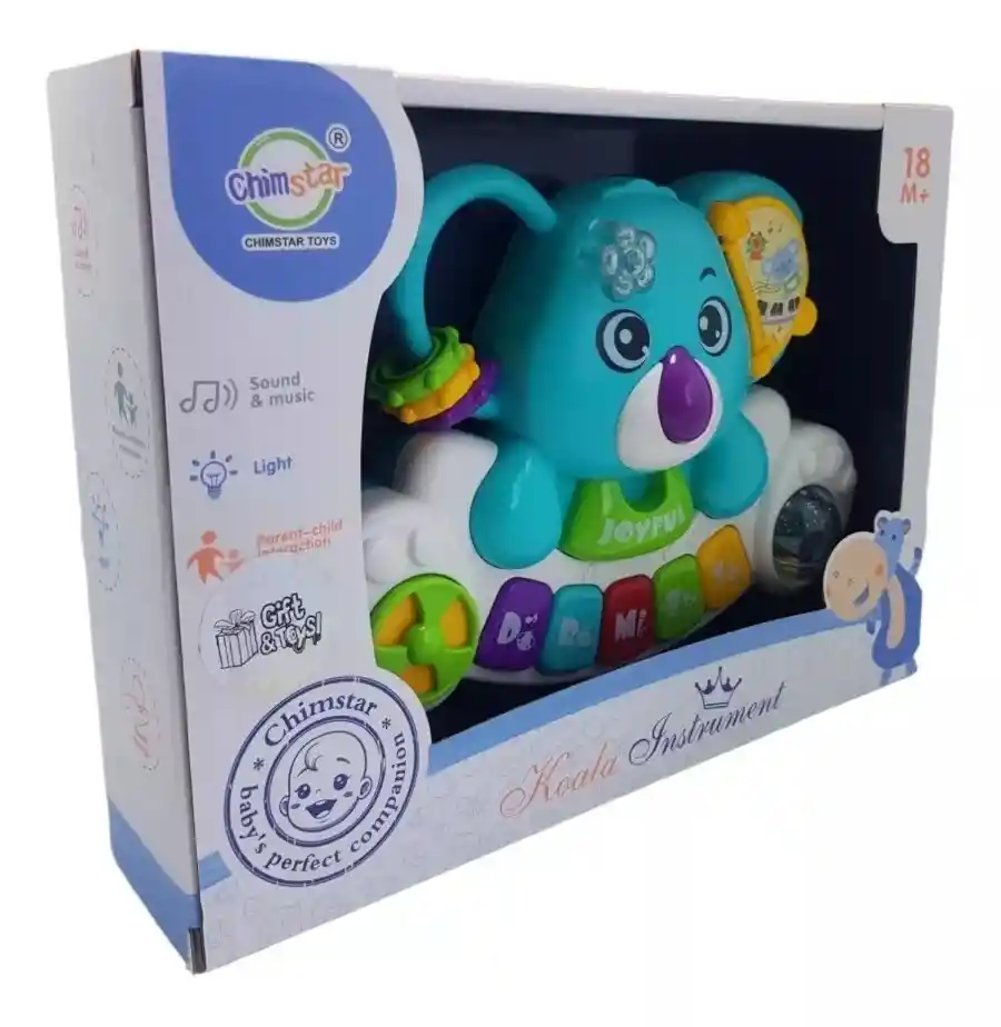 Piano Musical Niños Bebes Baby Shower Regalo Perfecto Koala