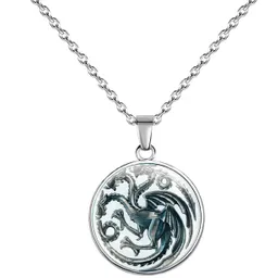 Collar Casa Targaryen Juego De Tronos Unisex + Estuche