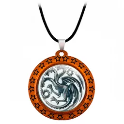 Collar Casa Targaryen Juego De Tronos Unisex + Estuche