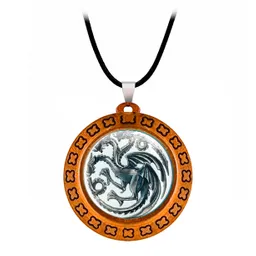 Collar Casa Targaryen Juego De Tronos Unisex + Estuche