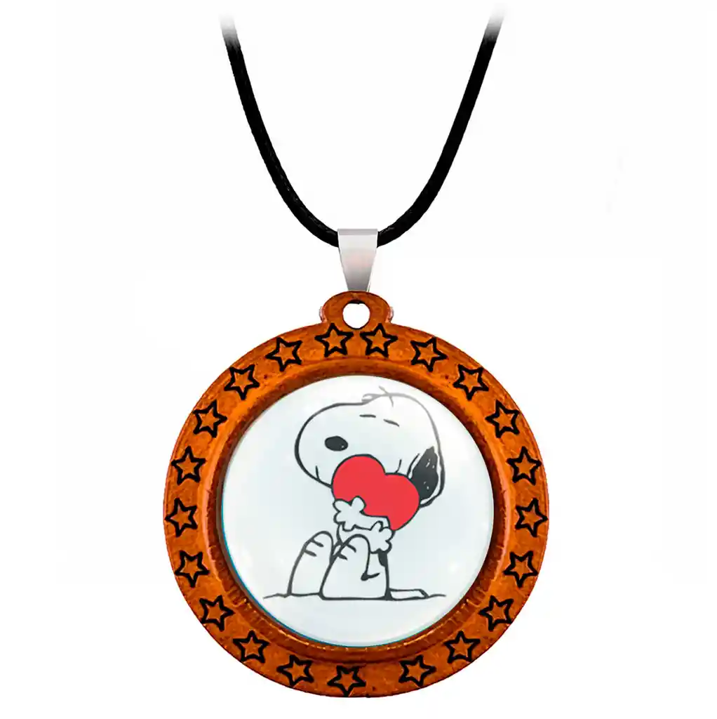 Collar Snoopy Perro Unisex + Estuche