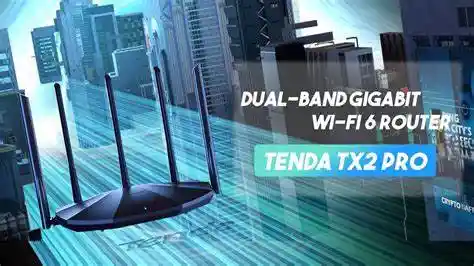 Tenda Tx2 Pro Ax1500 Wifi 6 Router Inalámbrico Gigabit Ethernet De Doble Banda 2.4 Ghz 5ghz